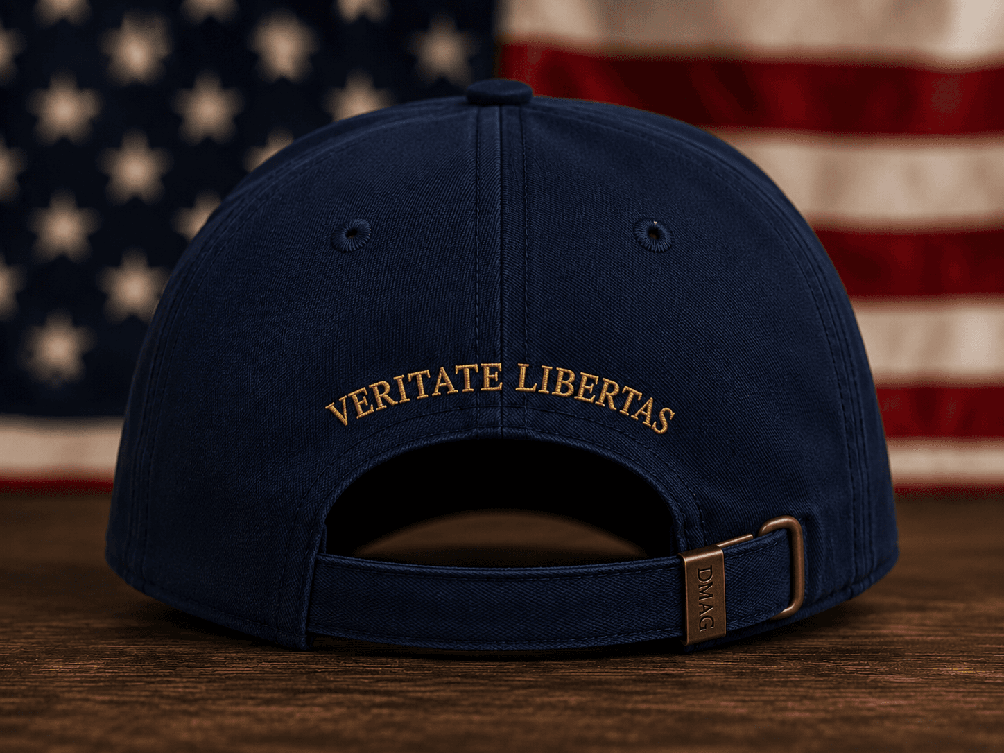 DMAG cap back — Veritate Libertas